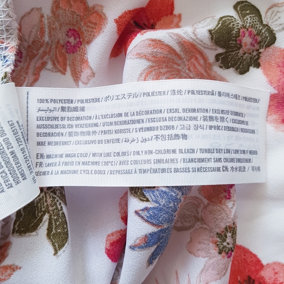 HOLLISTER Floral Sphagetti Strap Cami Tank Top - Picture 6 of 8